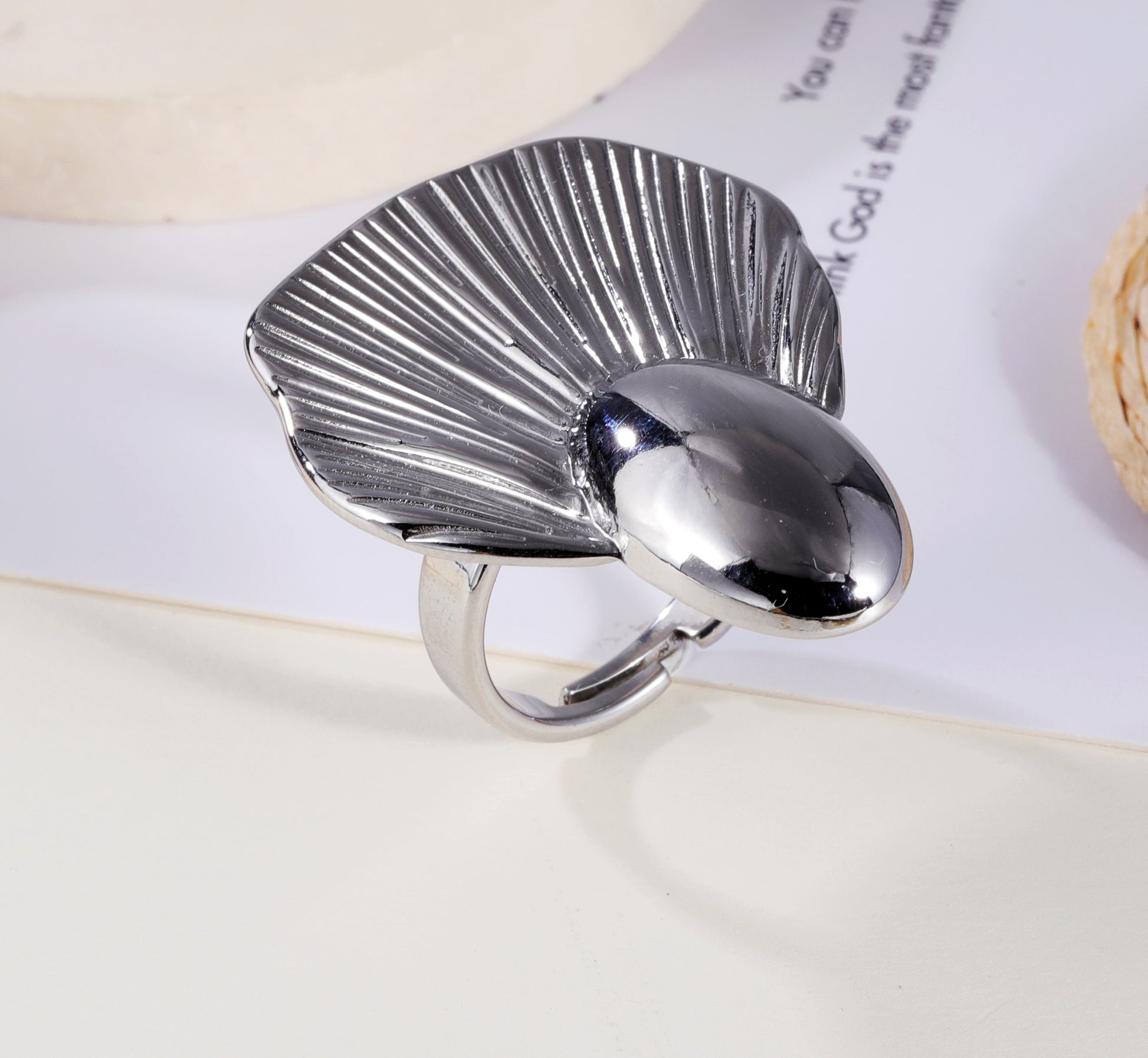Rhythm of Geometry - Creative Graphic Ring for Women | G005590