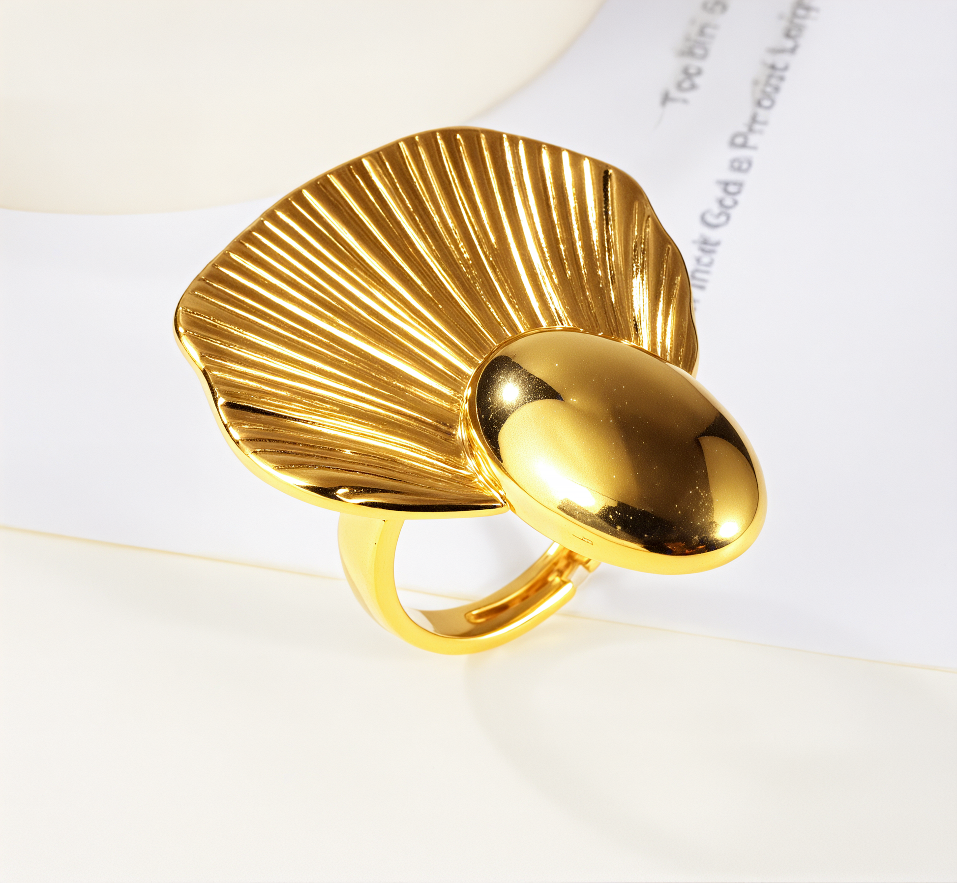 Rhythm of Geometry - Creative Graphic Ring for Women | G005590