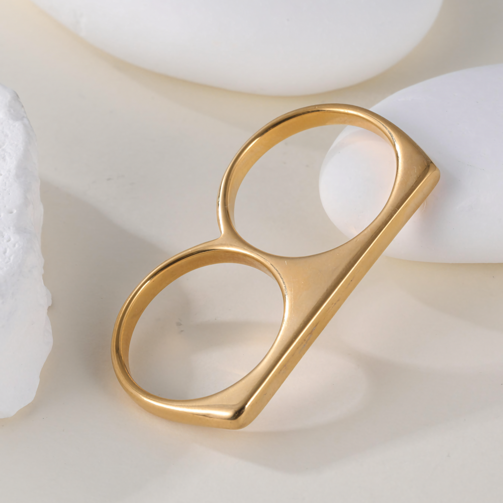 Simple stainless steel unisex Waterproof Waterproof Ring丨G0032