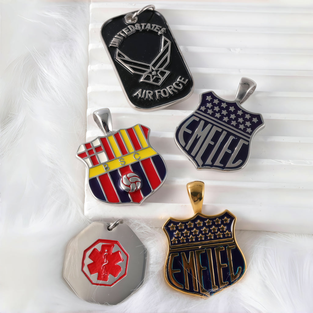 Fashion Earrings and Pendants Set Unsex Design