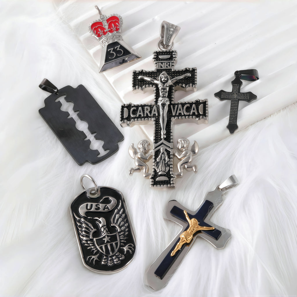 Fashion Earrings and Pendants Set Unsex Design