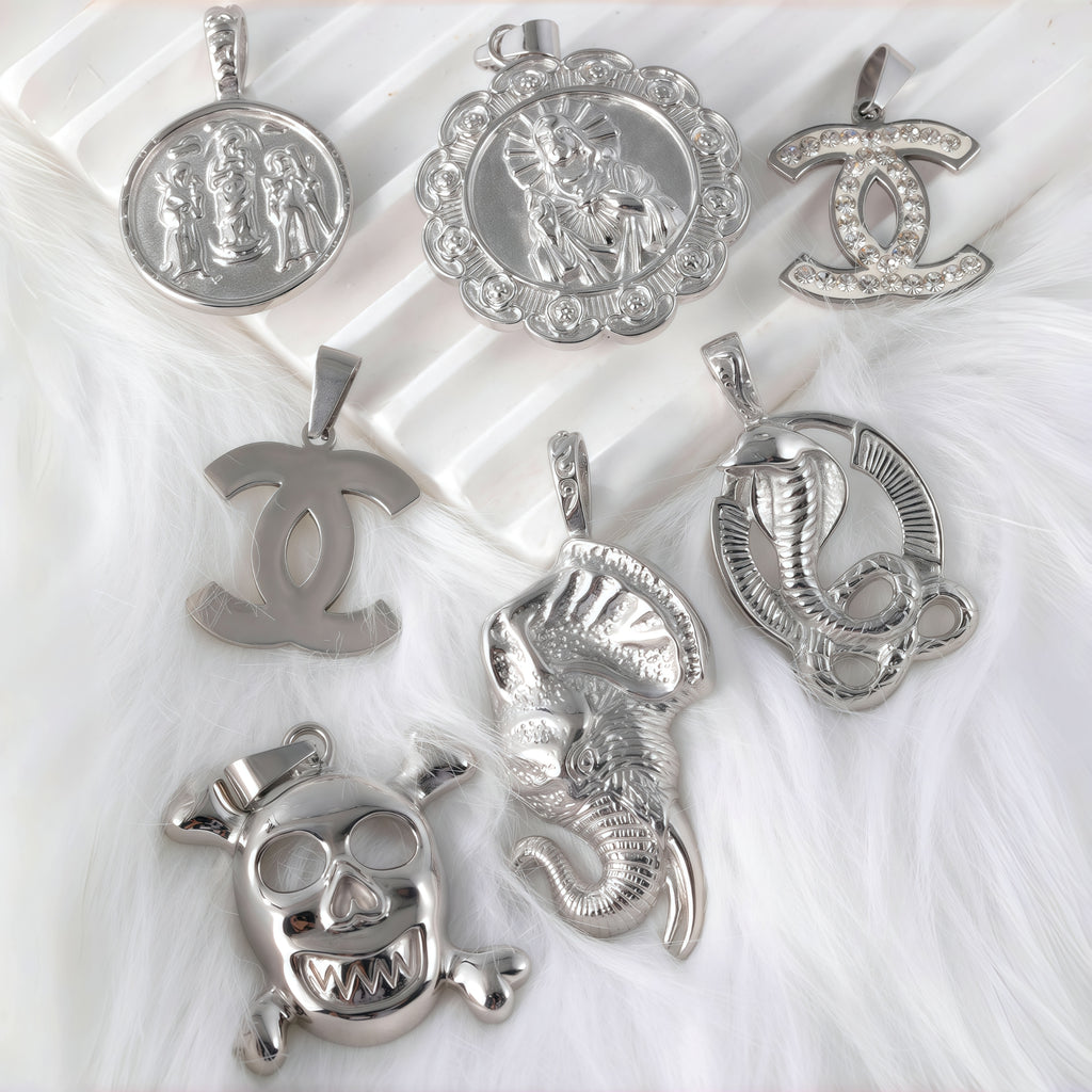 Fashion Earrings and Pendants Set Unsex Design