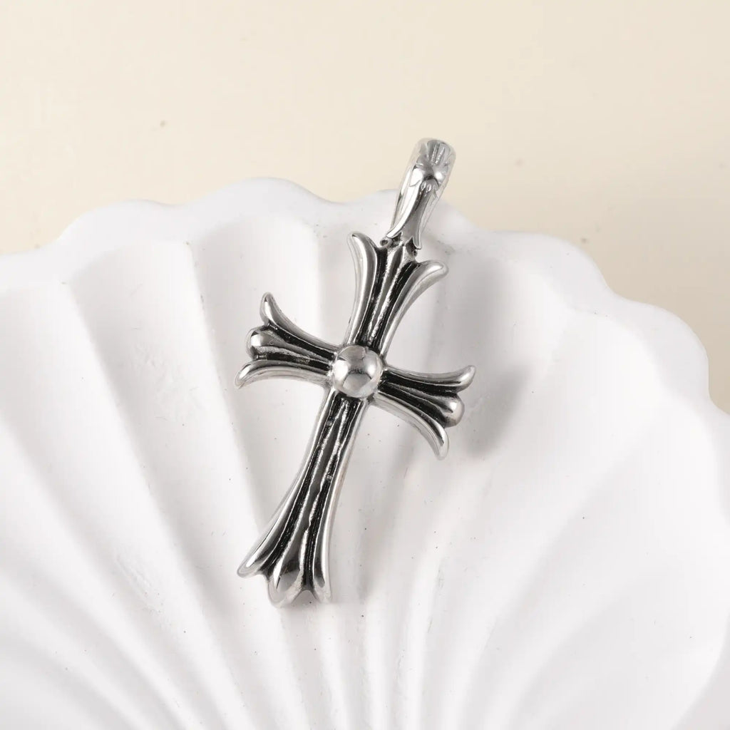 24K gold-plated stainless steel pendant, non-allergenic and non-fading Series One