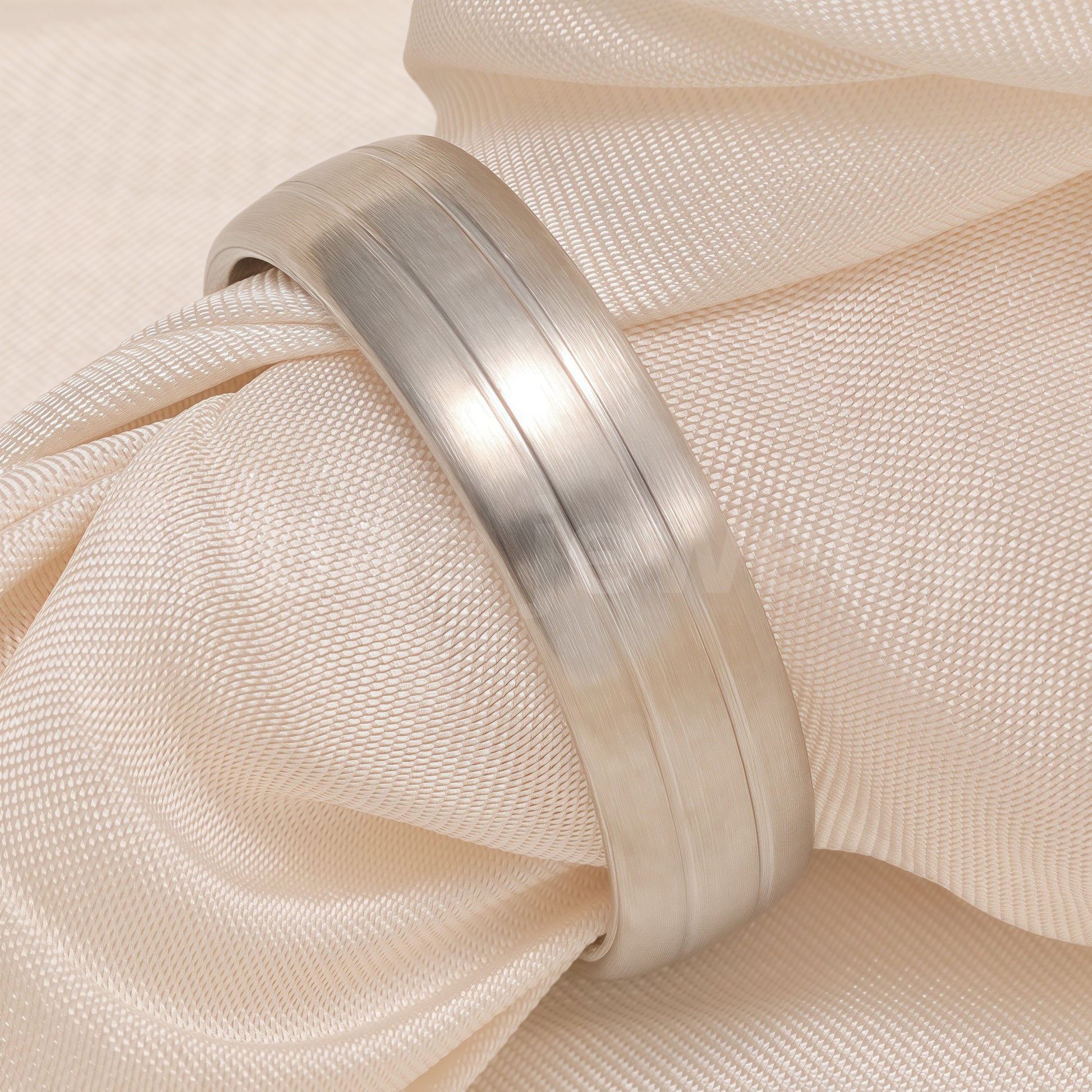 Classic Plain - band Stainless Steel Unisex Ring