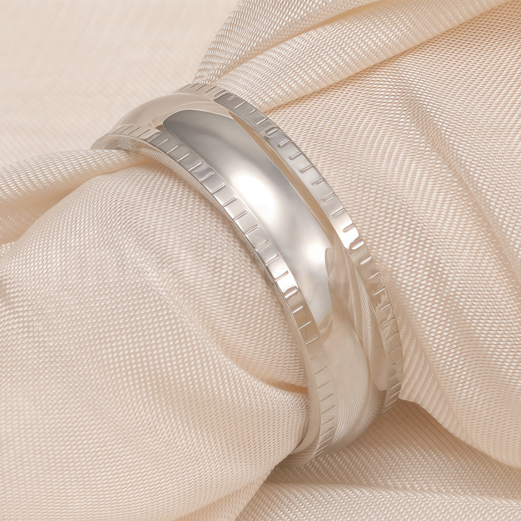 Classic Plain - band Stainless Steel Unisex Ring