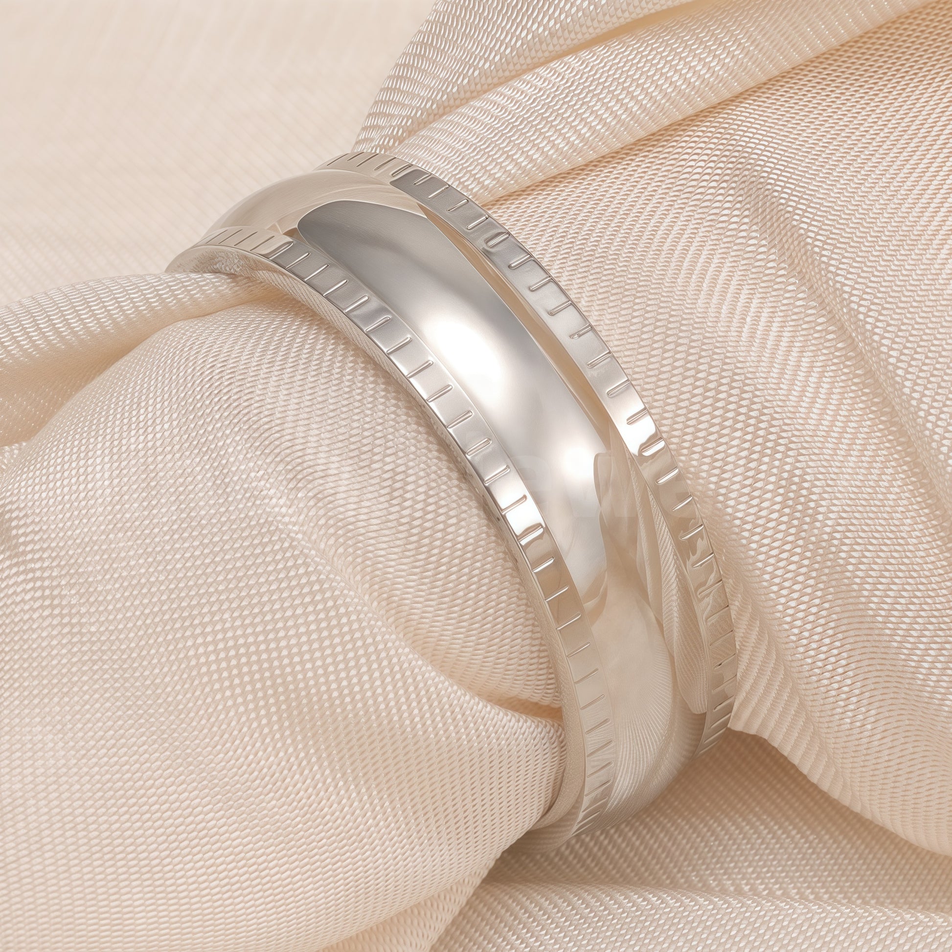 Classic Plain - band Stainless Steel Unisex Ring