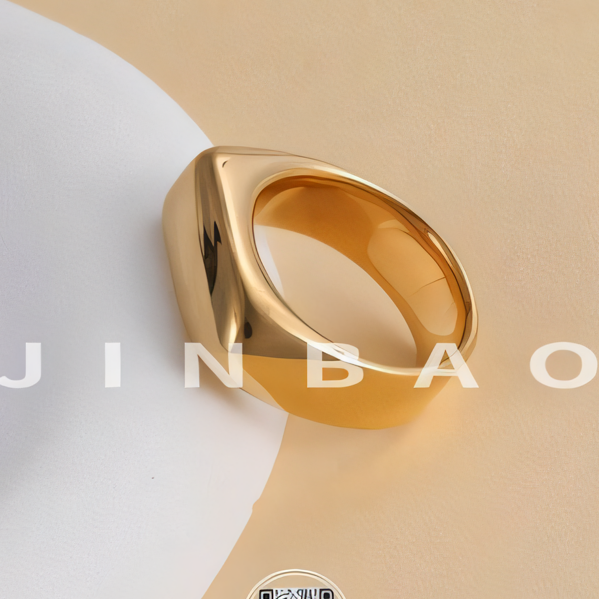 Fashion Square Stainless Steel Ring Unisex Ring | G003343