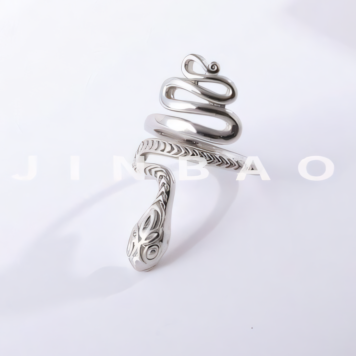 Gothic Snake Ring Stainless Steel Unique Fashion Ring for Women | G00516
