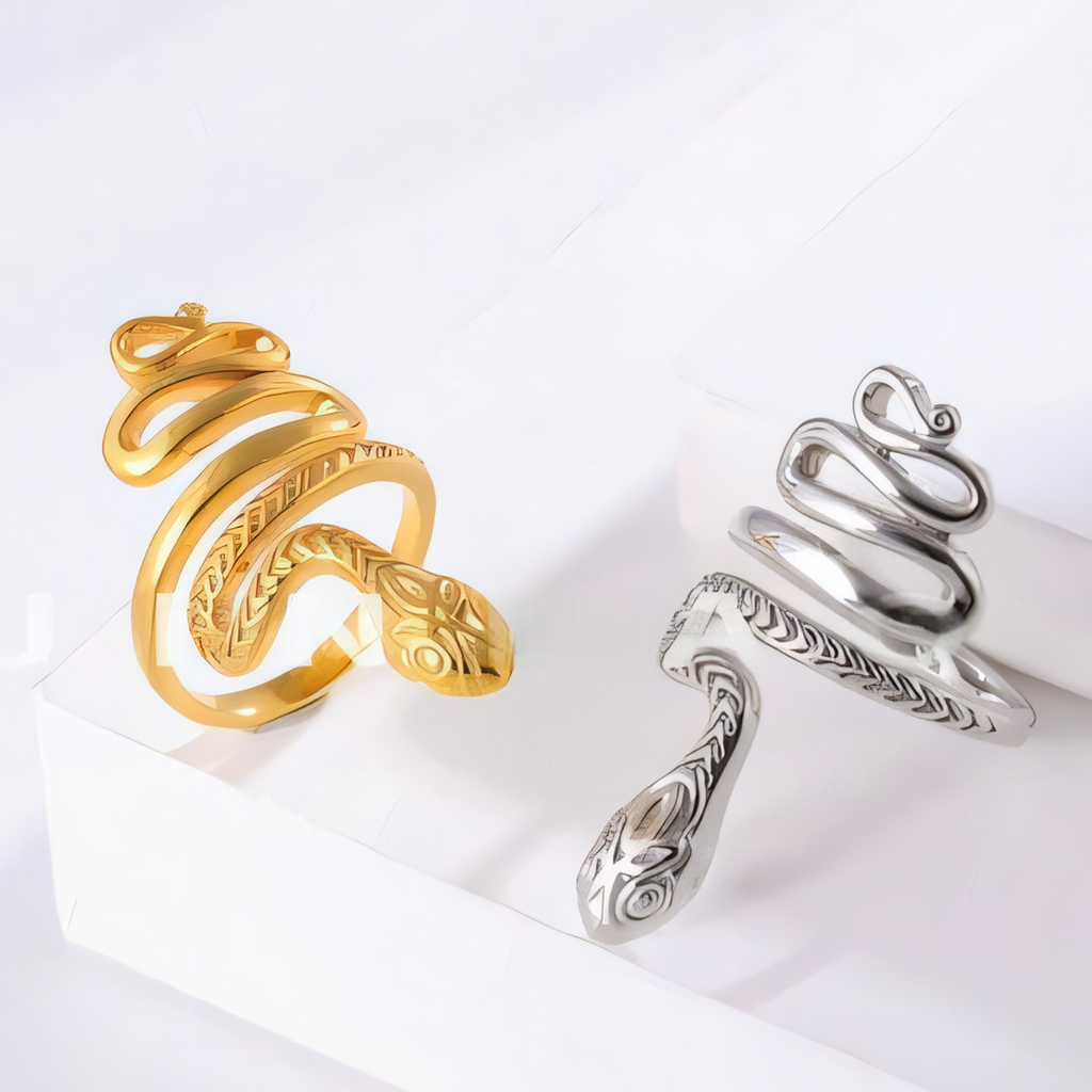 Gothic Snake Ring Stainless Steel Unique Fashion Ring for Women | G00516