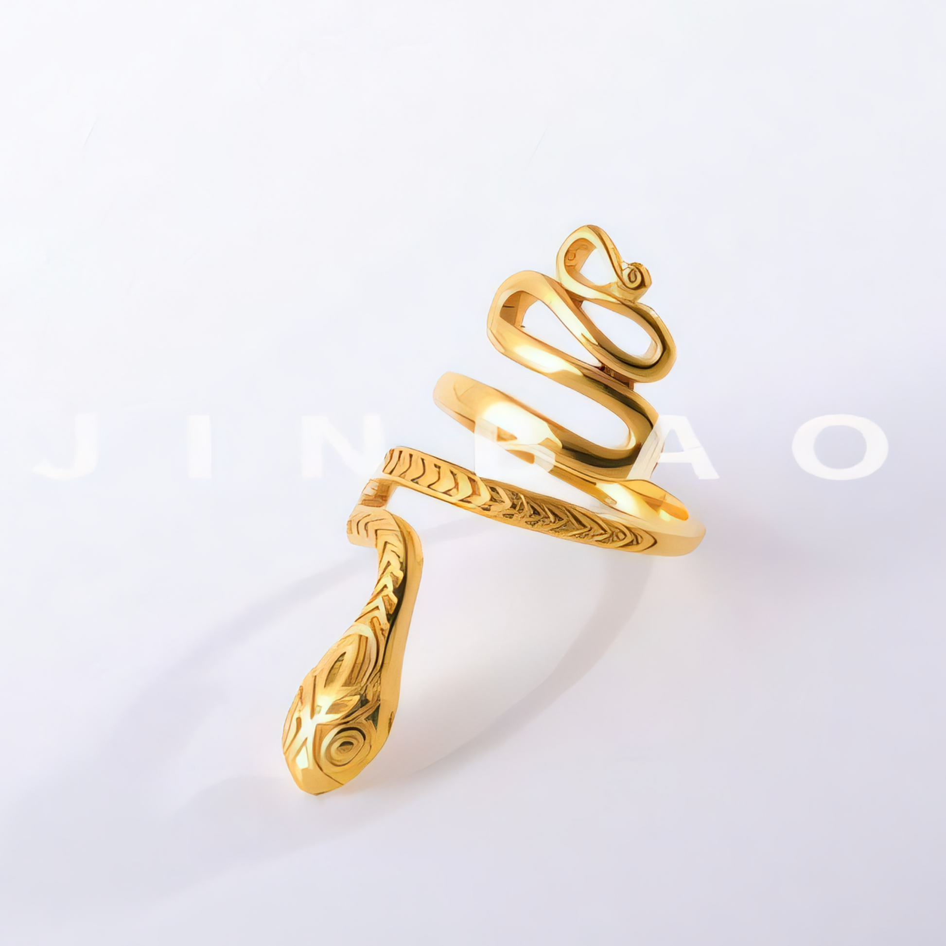 Gothic Snake Ring Stainless Steel Unique Fashion Ring for Women | G00516