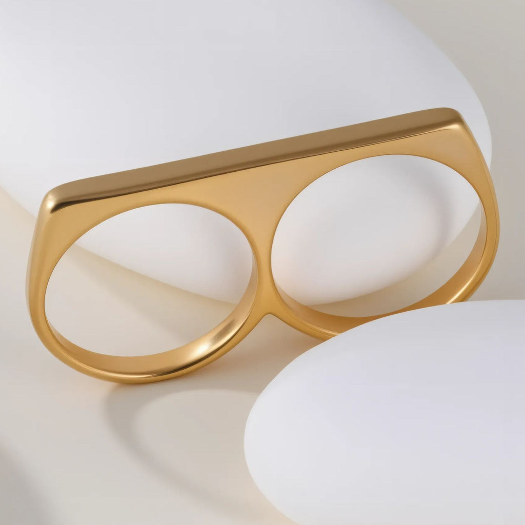 Simple stainless steel unisex Waterproof Waterproof Ring丨G0032