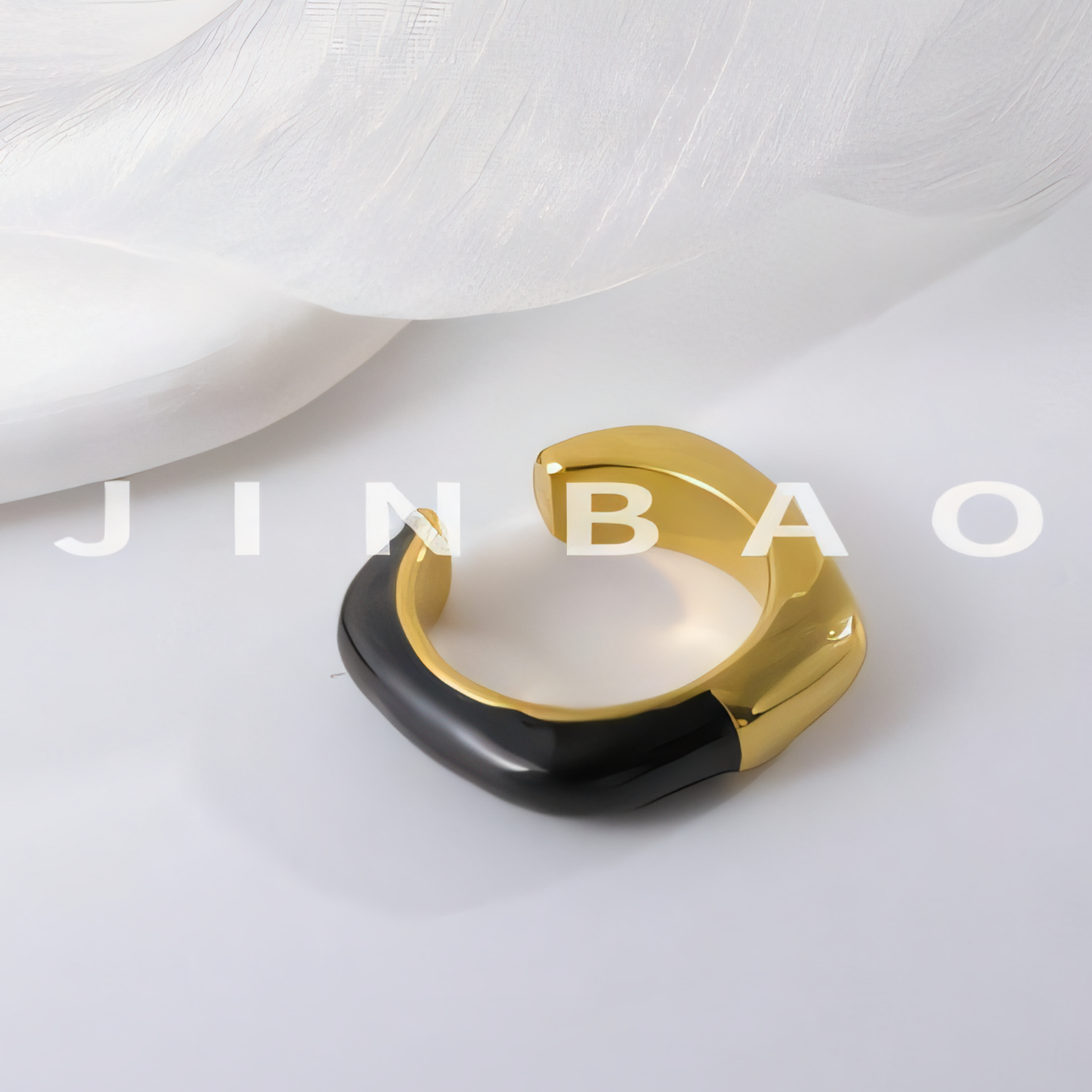 Irregular Design Stainless Steel Ring Women's Minimalist Elegant Band | G04334
