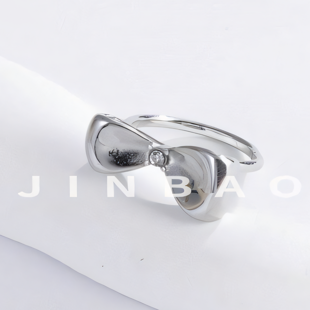 Minimalist Bowknot Ring Women's Light Luxury Fashion Band | G004490