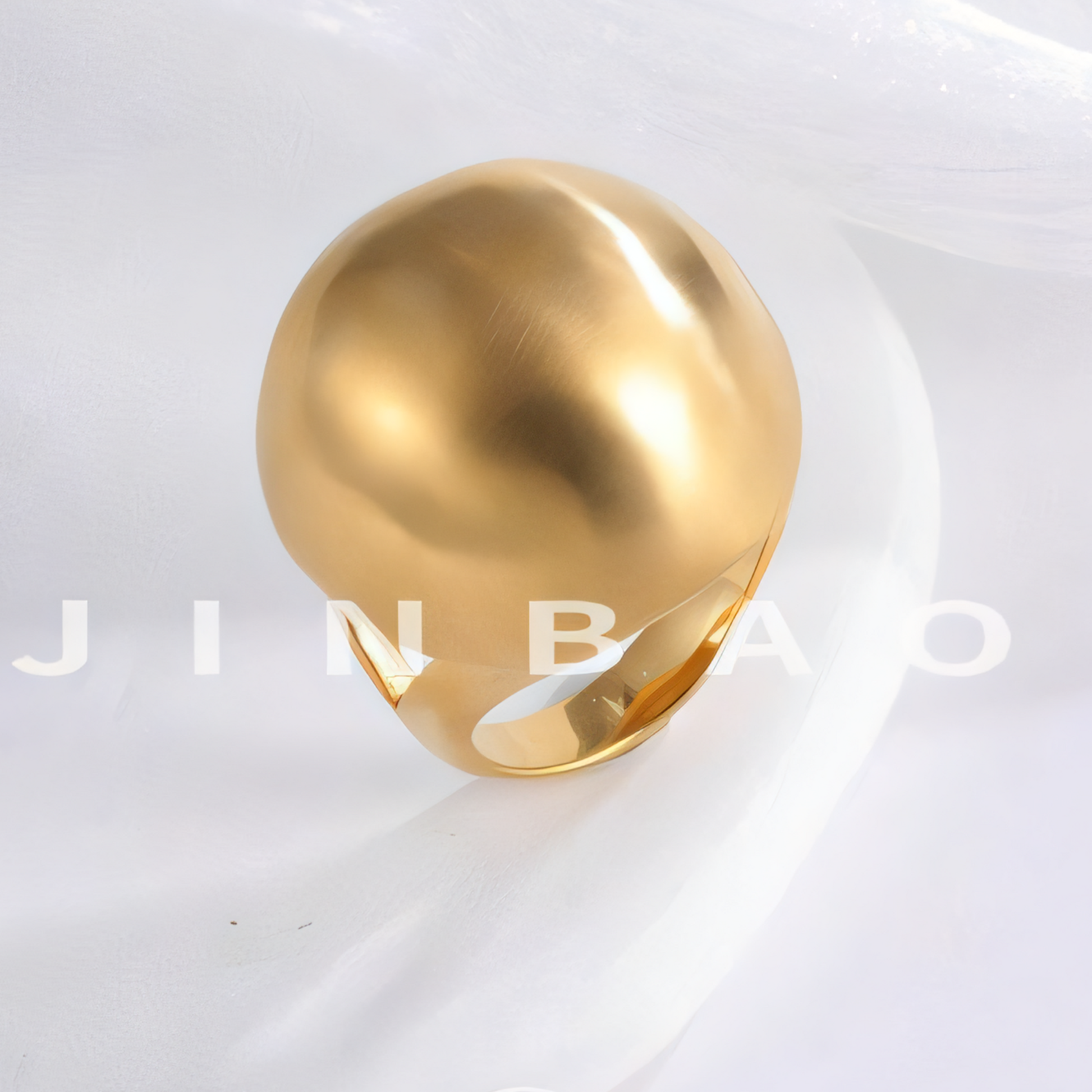 Minimalist Fashion Stainless Steel Ball Ring for Men and Women | ML081