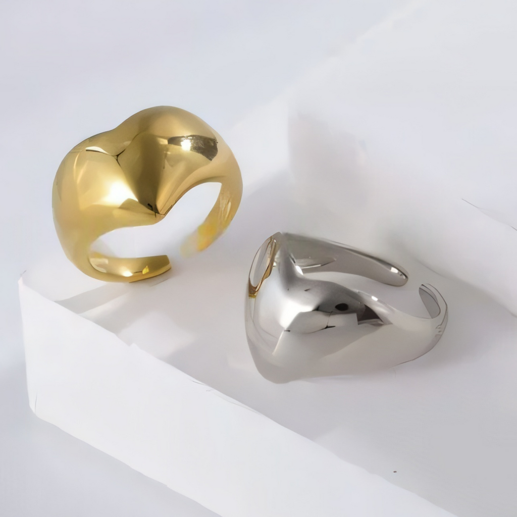 Minimalist Open Ring Women's Stainless Steel Ring | G003878