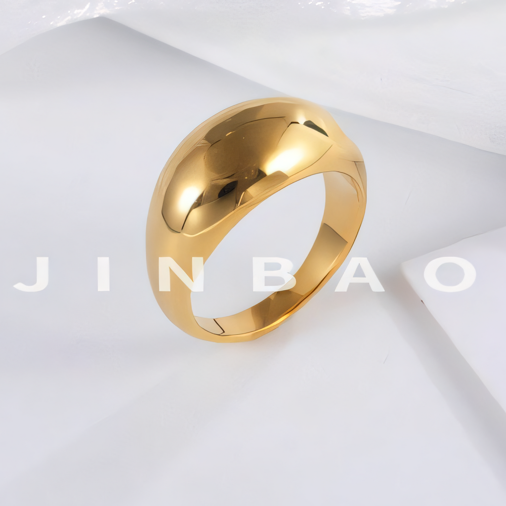 Minimalist Stainless Steel Smooth Ring Classic Fashion for Women | G00644