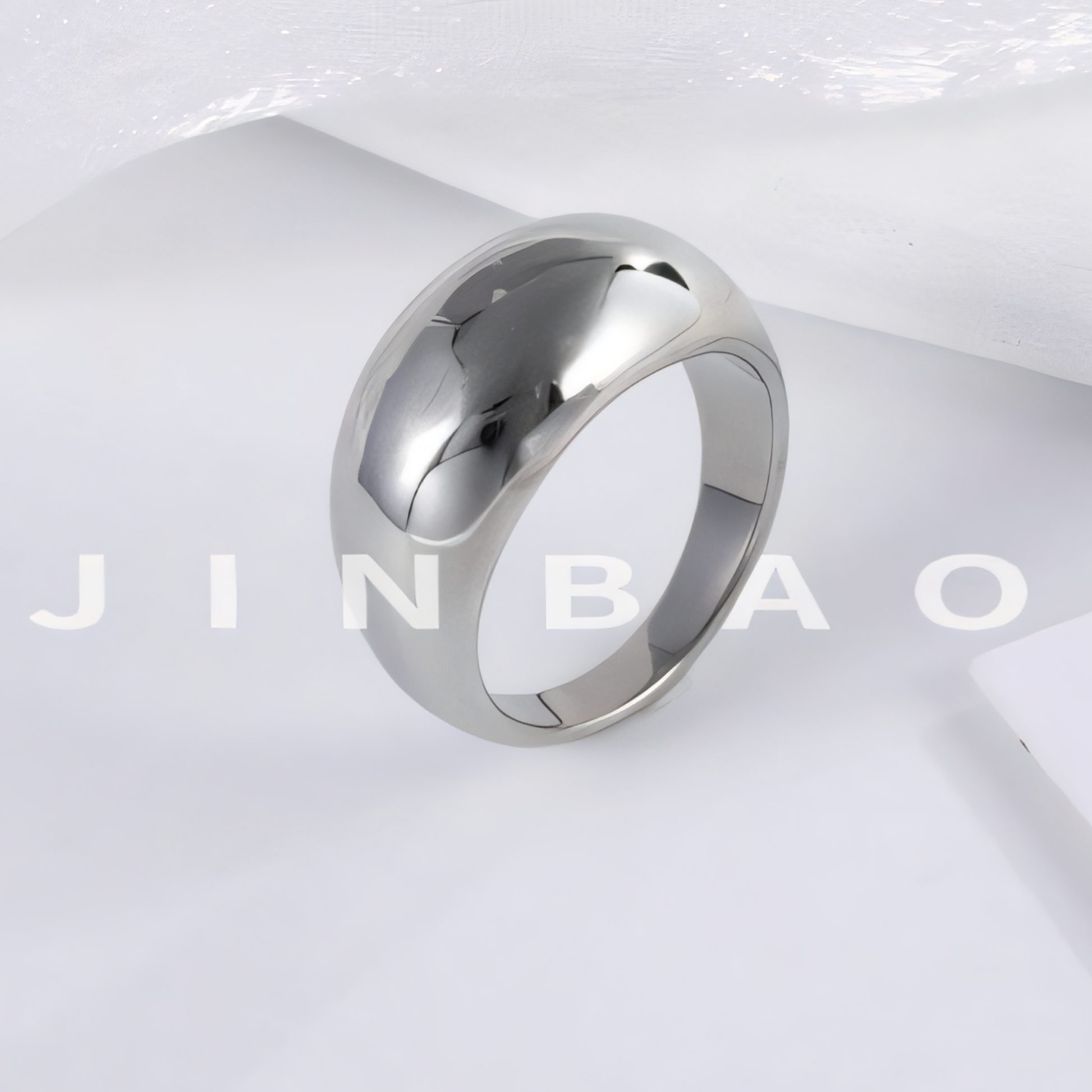 Minimalist Stainless Steel Smooth Ring Classic Fashion for Women | G00644