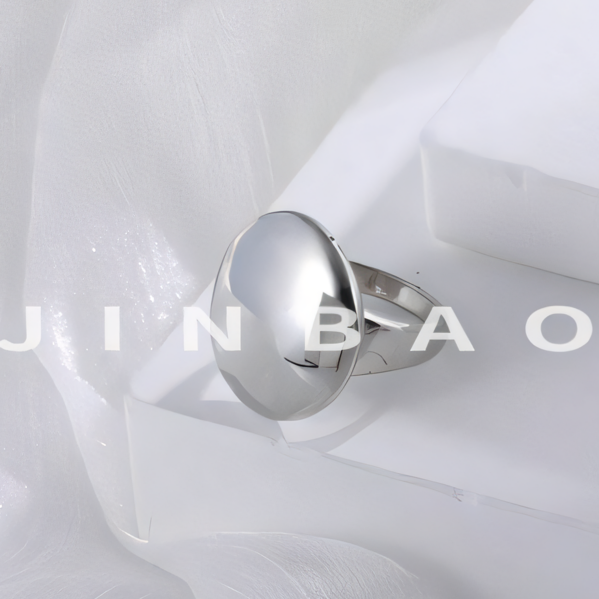 Modern Minimalist Round Ring Women's Fashion Two-Tone Gold & Silver Ring | ML049