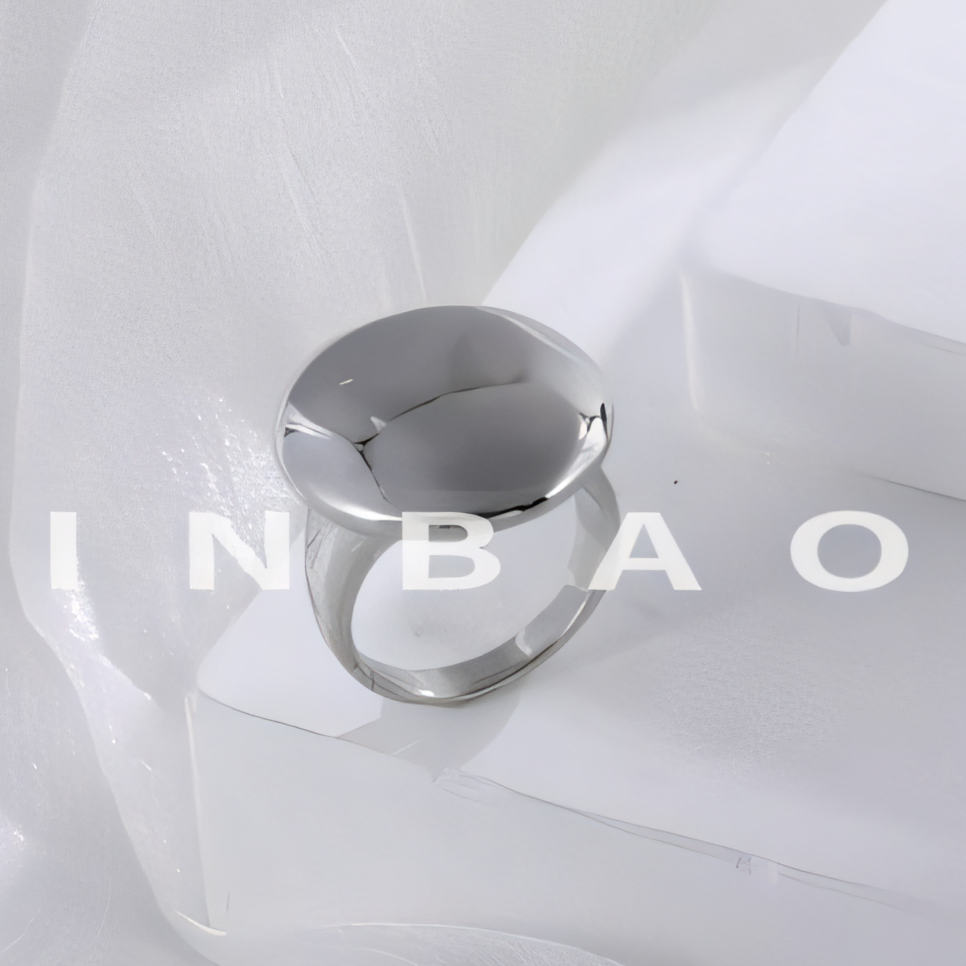Modern Minimalist Round Ring Women's Fashion Two-Tone Gold & Silver Ring | ML049