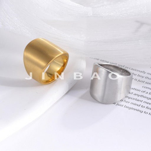 Modern Minimalist Stainless Steel Ring Unisex Ring | ML0103