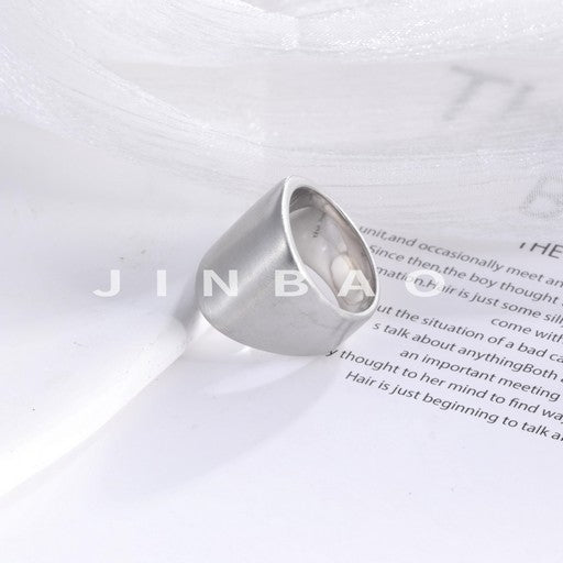Modern Minimalist Stainless Steel Ring Unisex Ring | ML0103