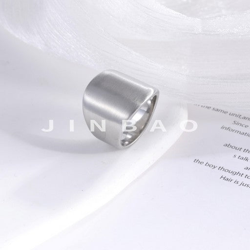Modern Minimalist Stainless Steel Ring Unisex Ring | ML0103