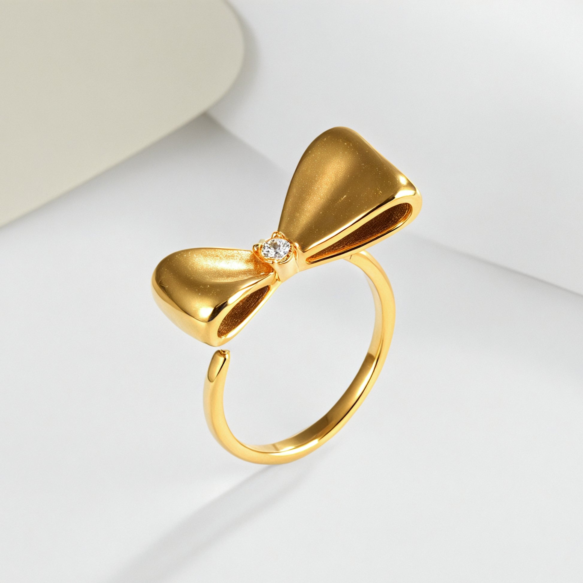 Minimalist Bowknot Ring Women's Light Luxury Fashion Band | G004490