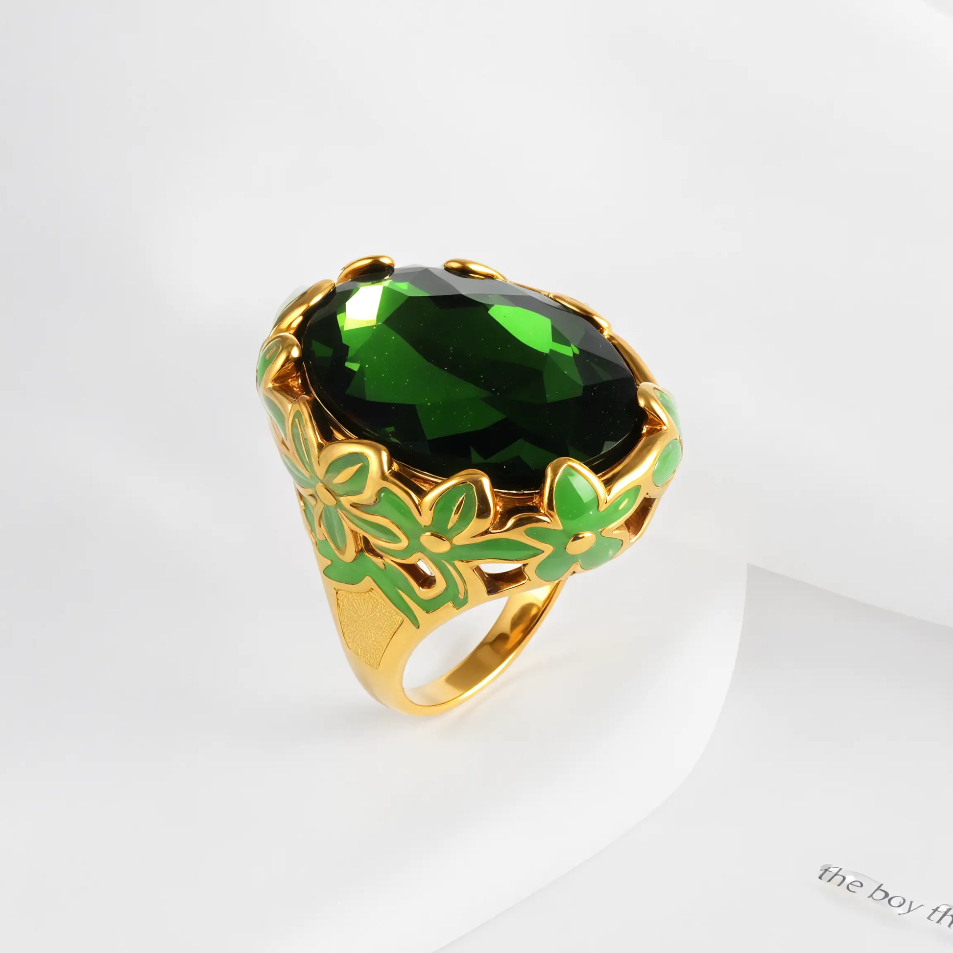 Gorgeous Vintage Colorful Gemstone Trendy Ring for Women | G004465