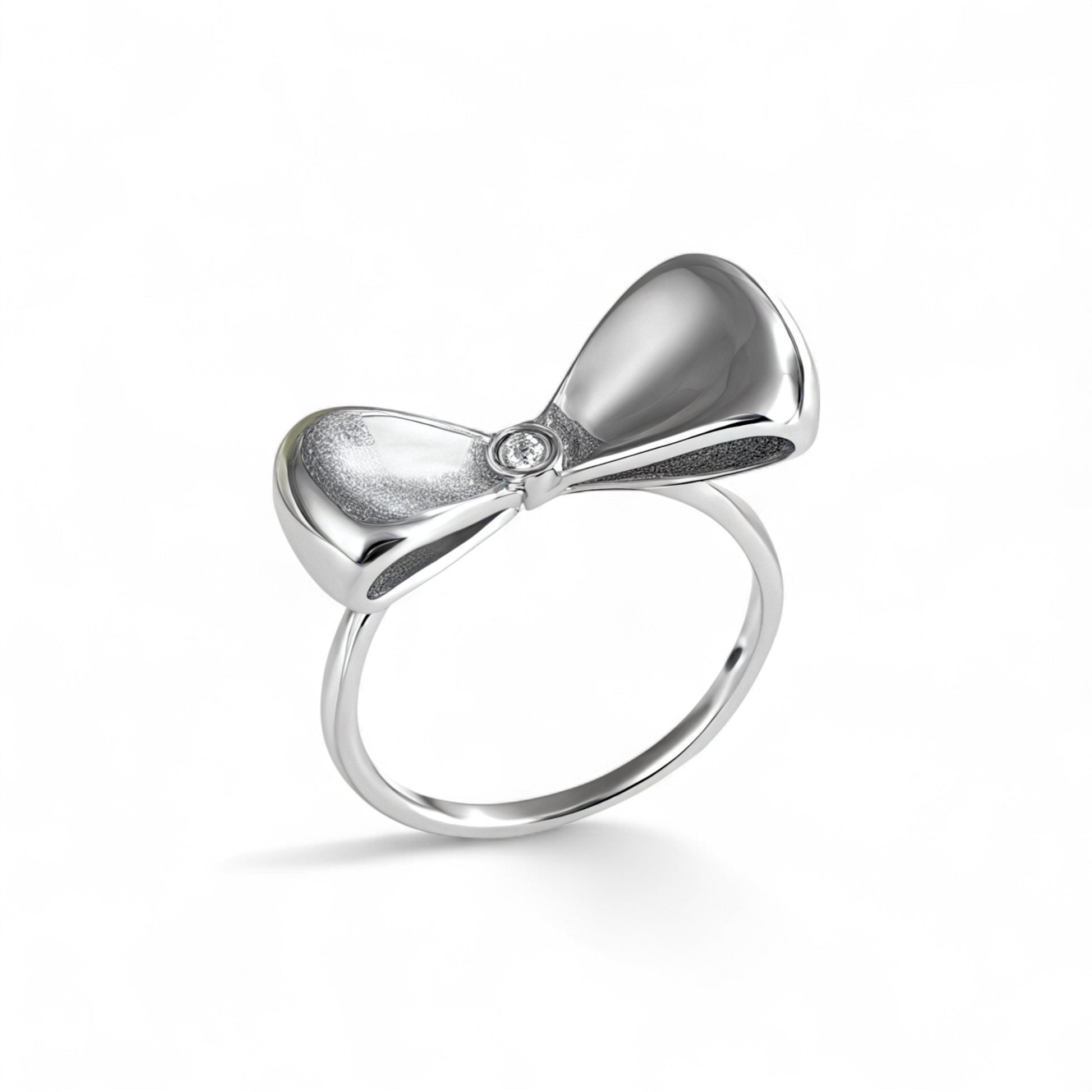 Minimalist Bowknot Ring Women's Light Luxury Fashion Band | G004490