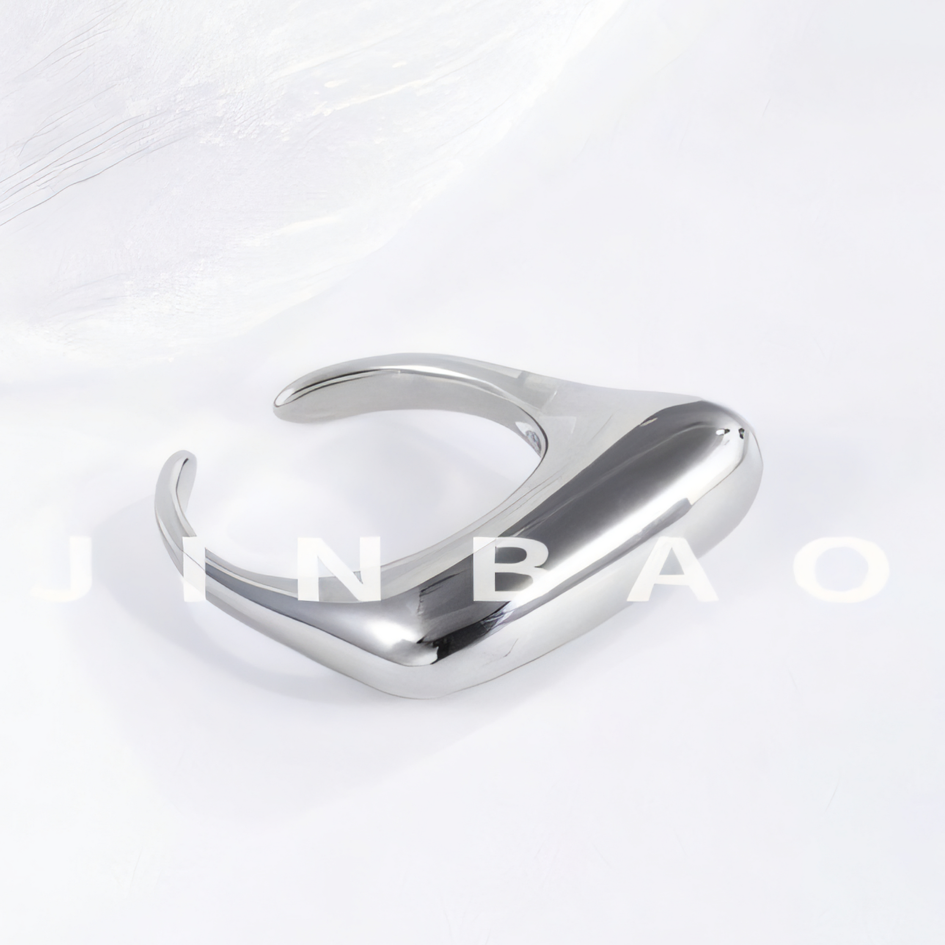 Simple Stainless Steel Ring Women's Ring | G004332-1