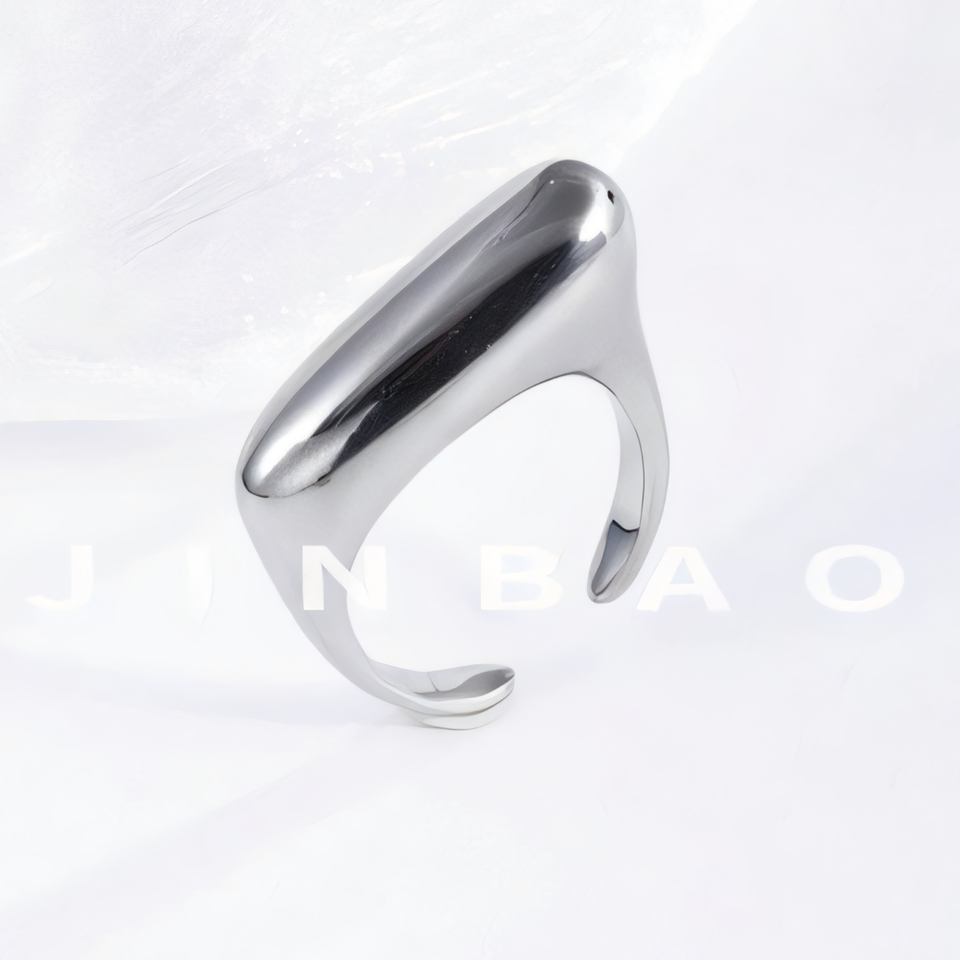 Simple Stainless Steel Ring Women's Ring | G004332-1