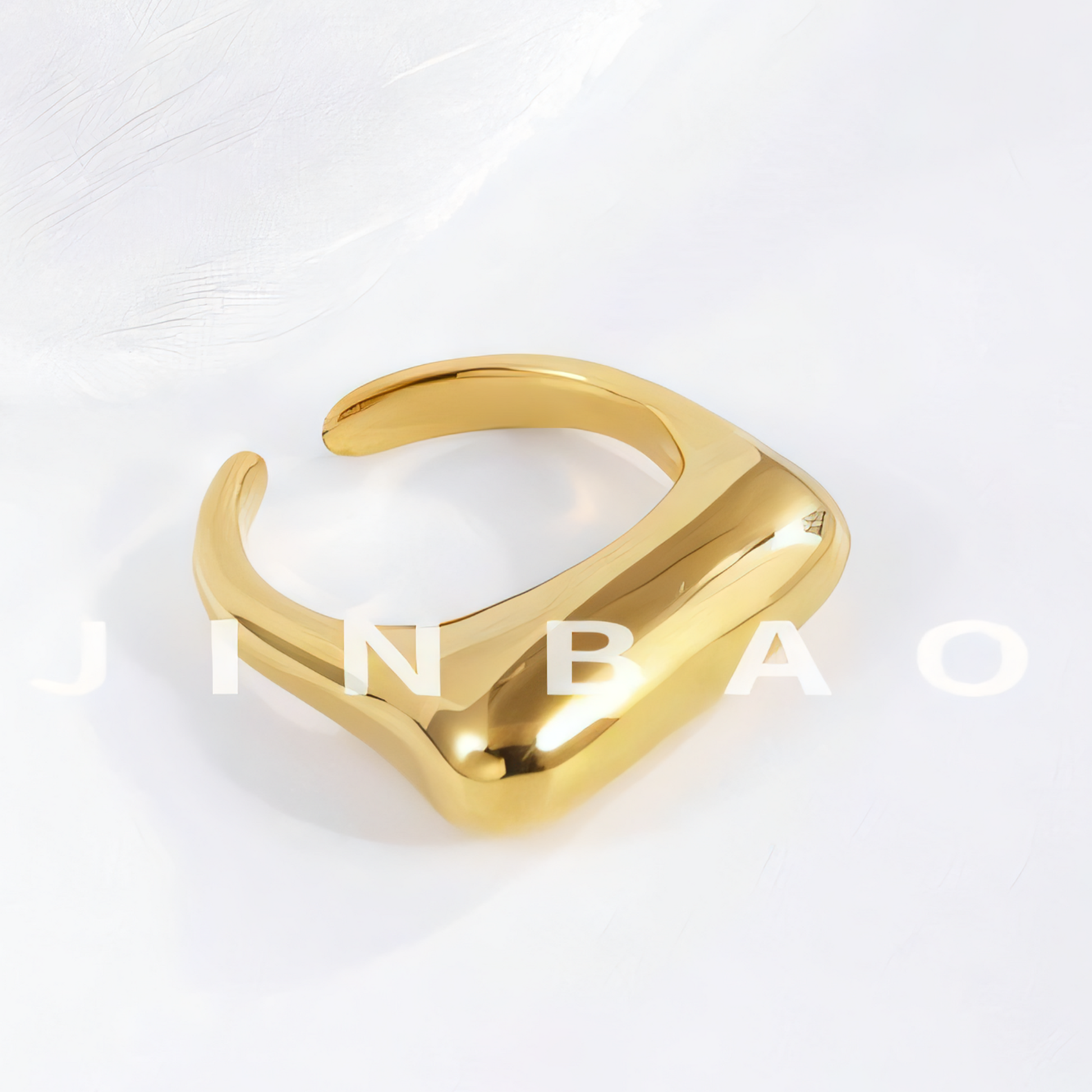 Simple Stainless Steel Ring Women's Ring | G004332-1