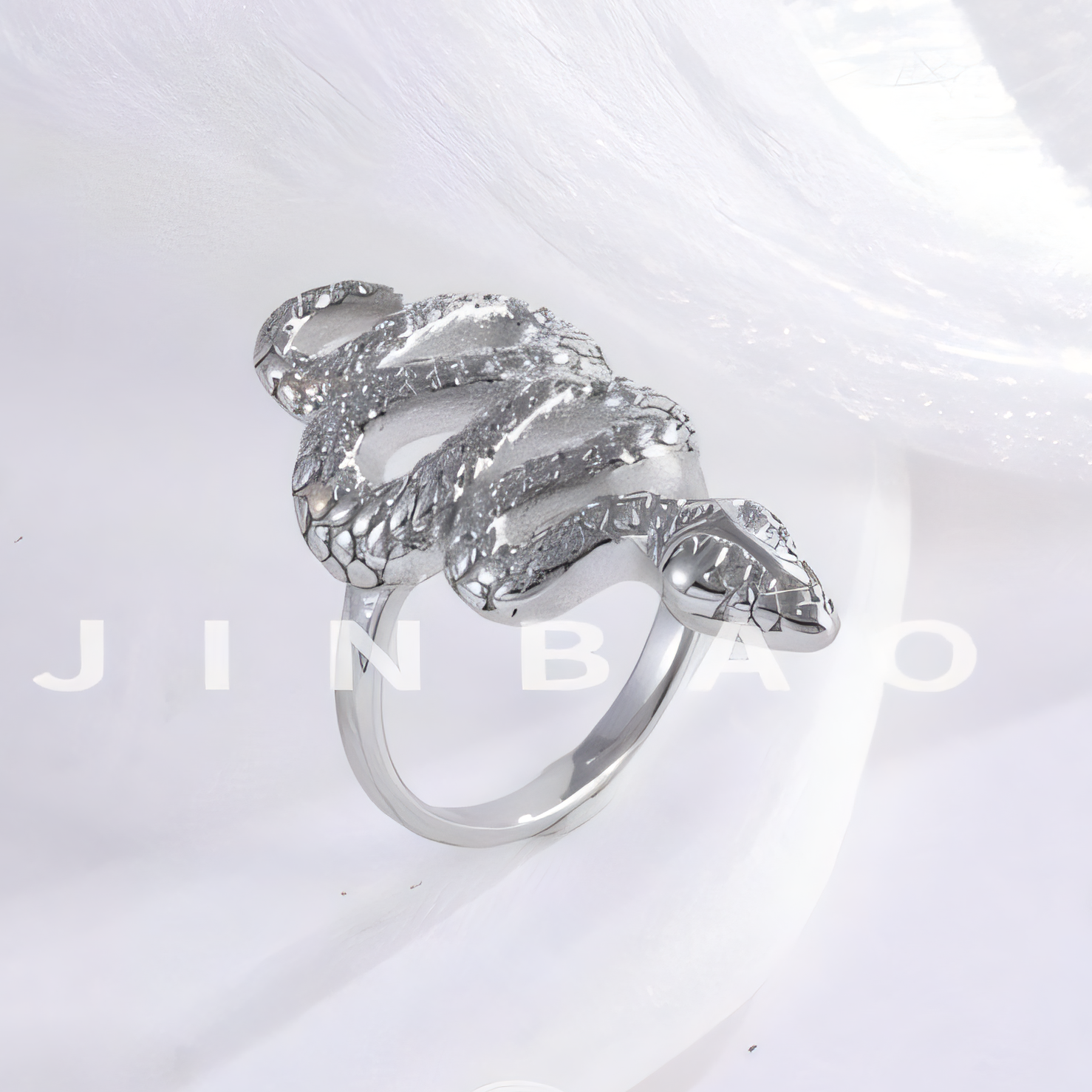 Snake Shaped Retro Punk Ring Trendy Accessories for Women | G002229