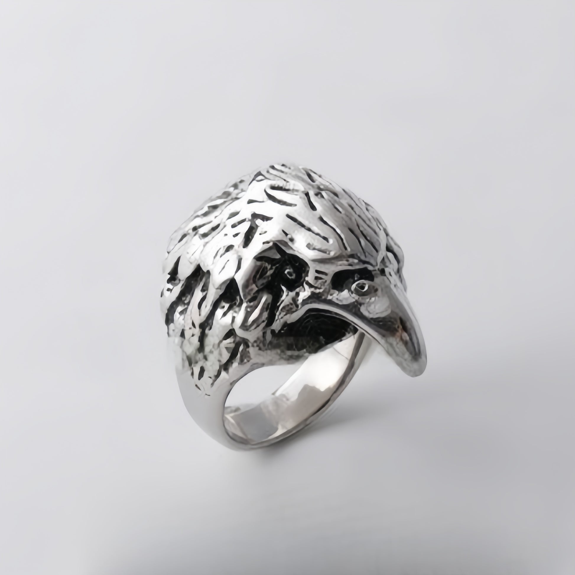 Vintage Eagle Shape Ring Men's Stainless Steel Ring | DZ1836