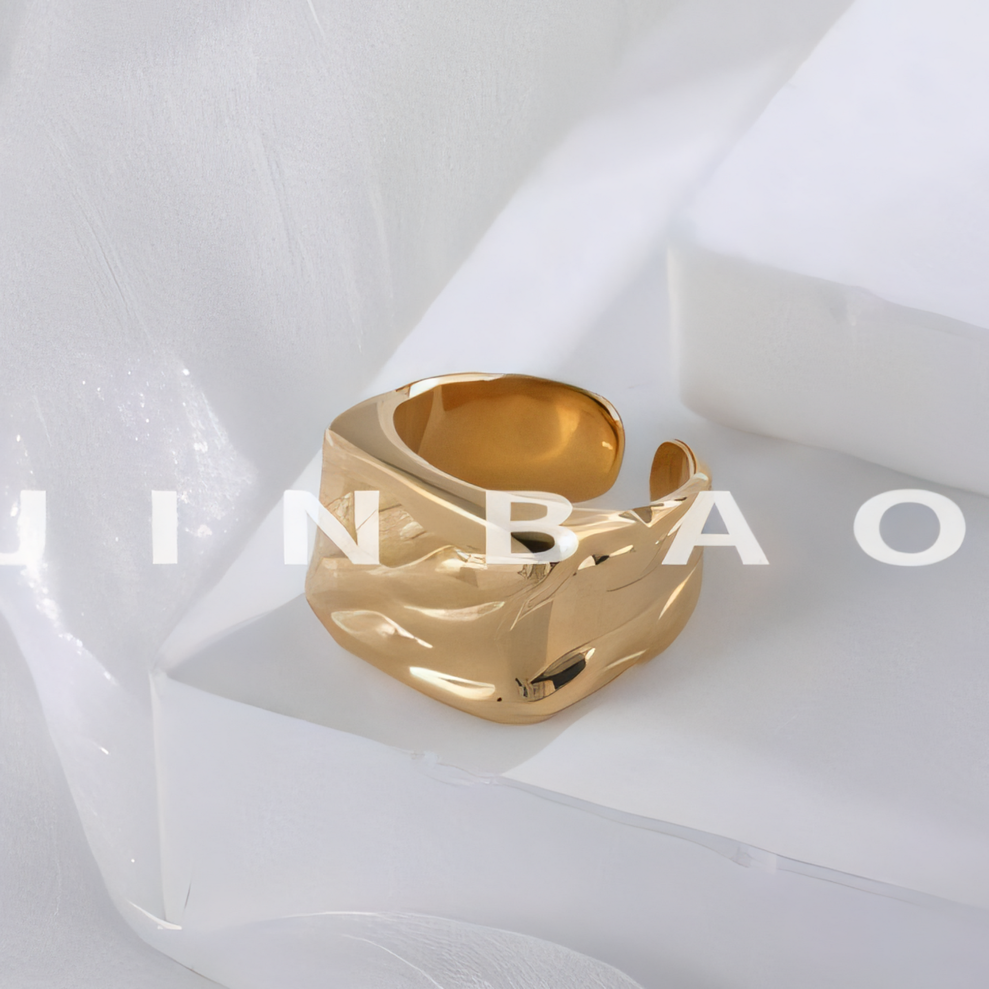 Vintage Hammered Stainless Steel Minimalist Ring for All | G003662